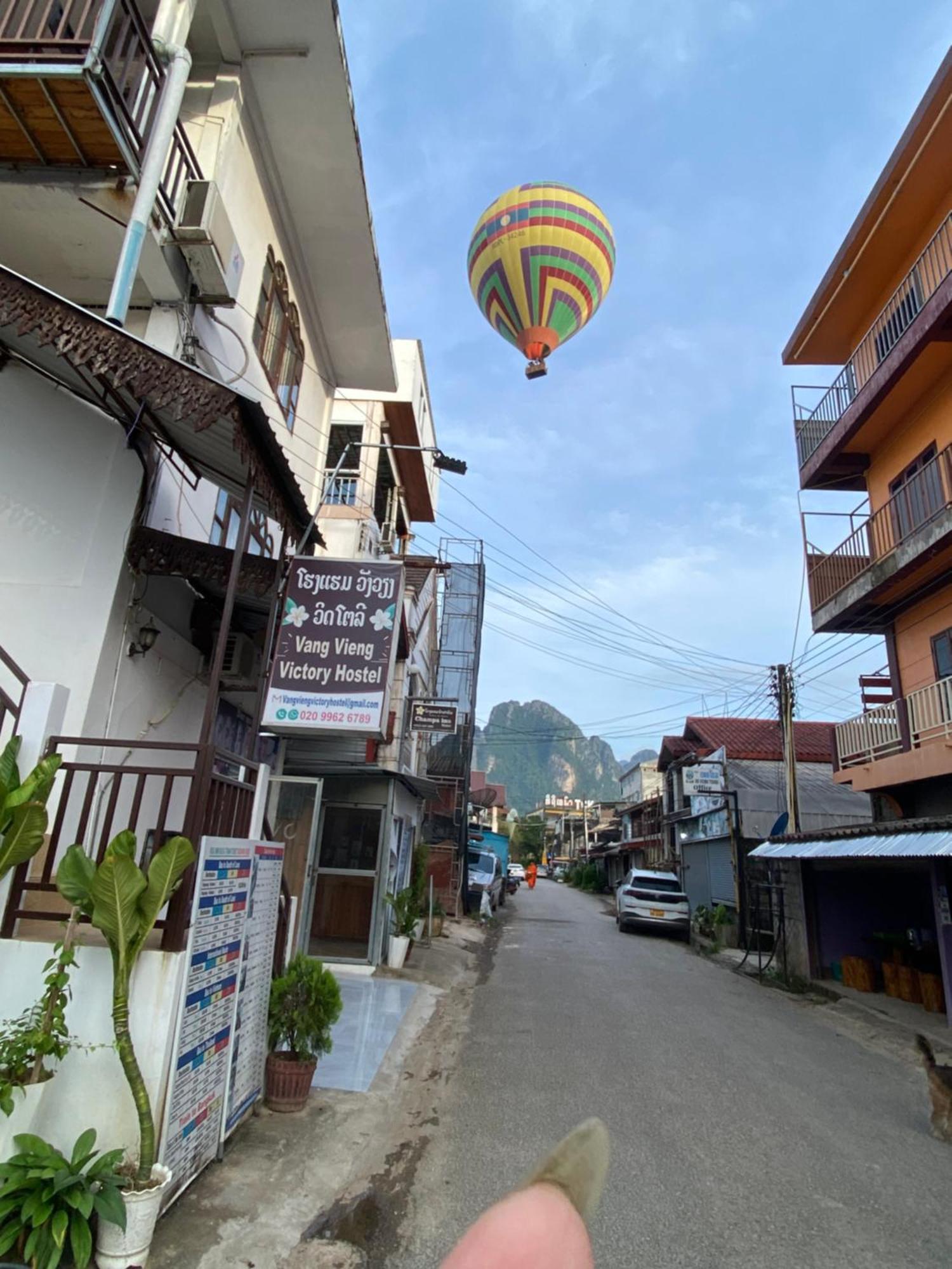 Vang Vieng Victory Guesthouse Ngoại thất bức ảnh